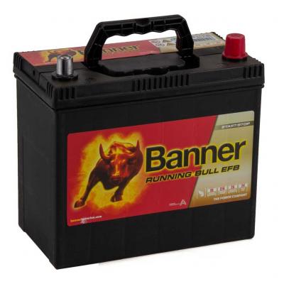 Banner Running Bull  EFB 55515 012555150101 akkumulátor, 12V 55Ah 460A J+, japán